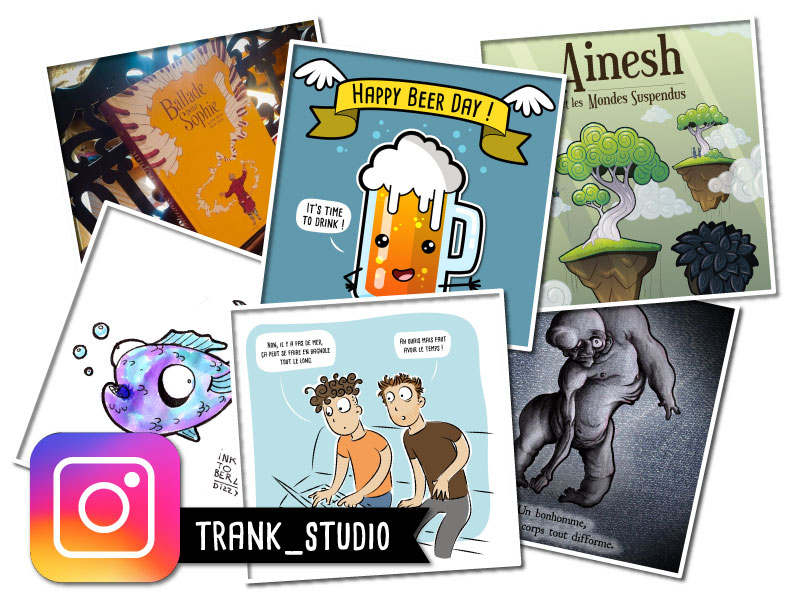 Mon compte Instagram, dédié à l'illustration