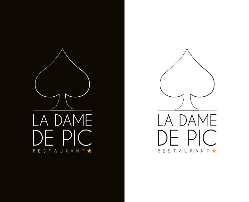 Logo et menu de restaurant